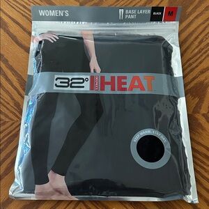 32 Degrees Heat *NEW* Women's Base Layer Pant in Black